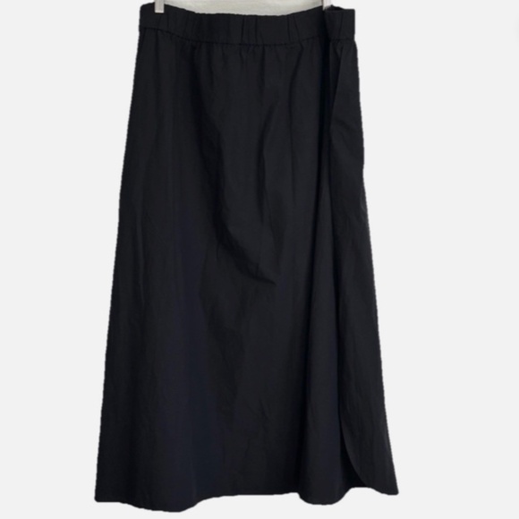 EILEEN FISHER 100% Organic Cotton Pull On Midi Skirt Plus Size: 2X - Picture 3 of 7